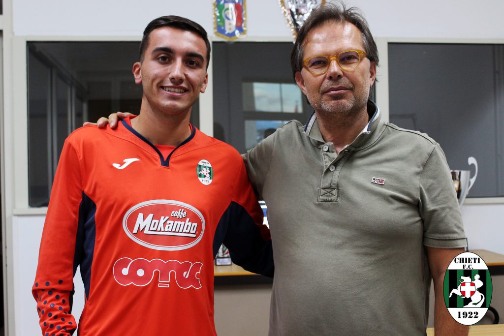 Chieti: forze fresche in porta con il giovane Matteo Forti