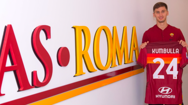 Marash Kumbulla è della Roma: operazione da 15,5 milioni + 3,5 e i cartellini di 3 calciatori