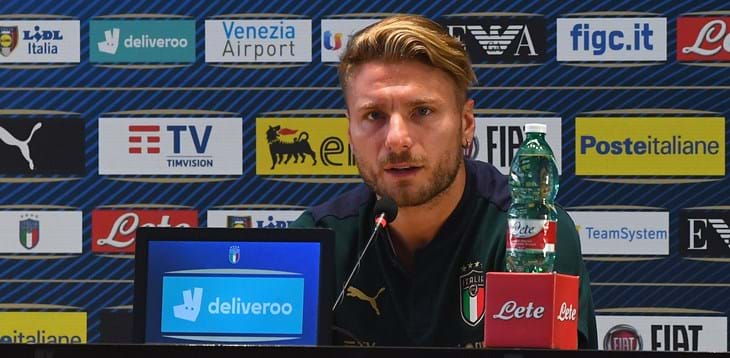 Immobile: “La Scarpa d’oro uno stimolo in più per far bene in azzurro”.