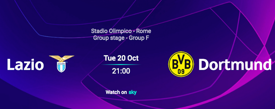 Champions League | Lazio-Borussia Dortmund, la designazione arbitrale
