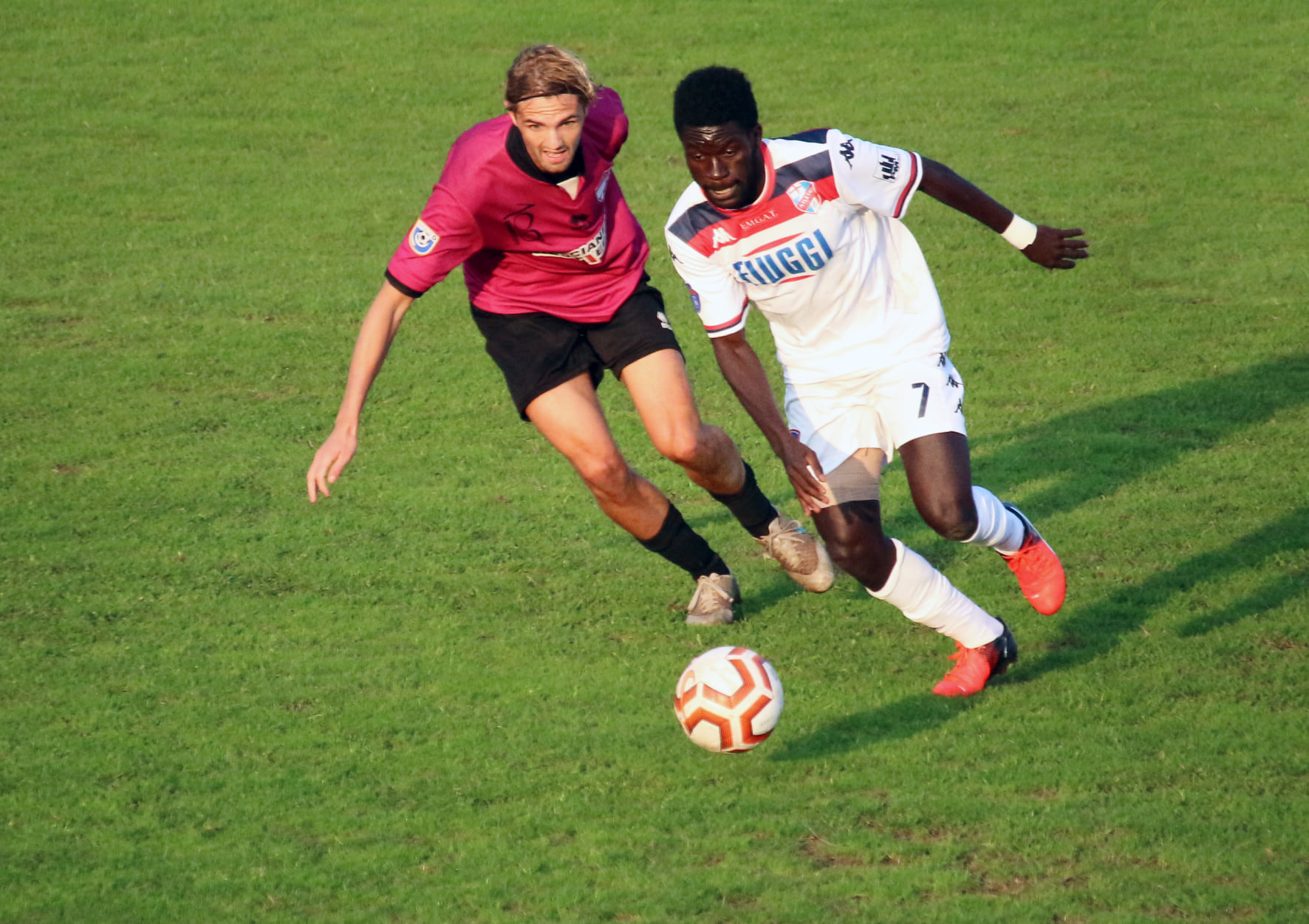 Serie D: la carica del numero 7 dell’Atletico Fiuggi Bittaye