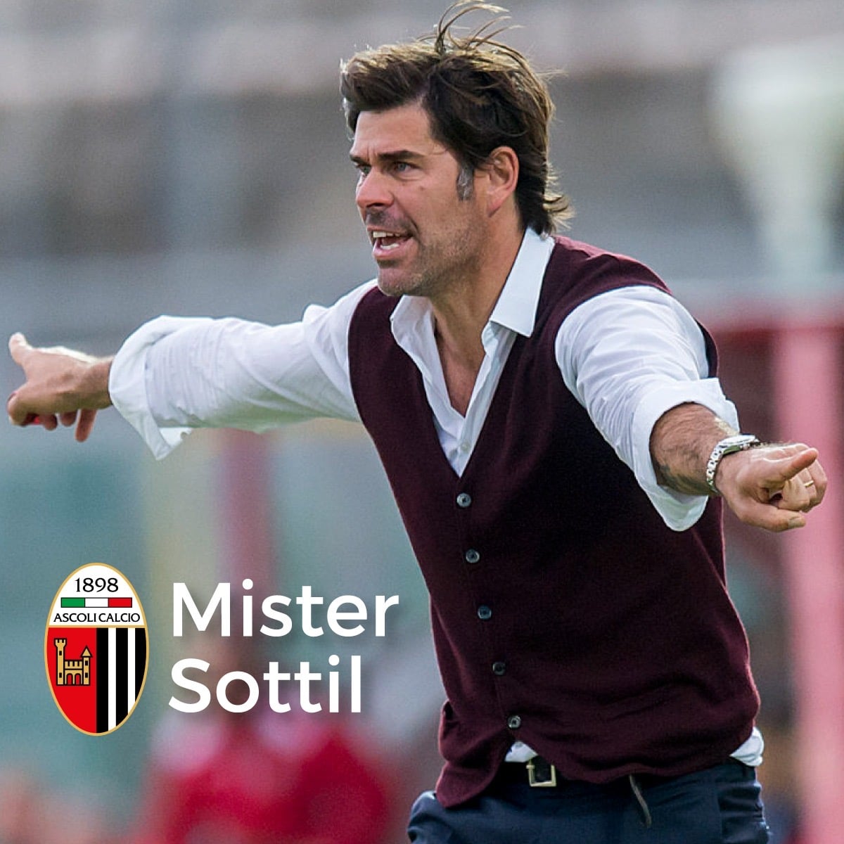 Serie B: Sottil è il nuovo allenatore dell’Ascoli