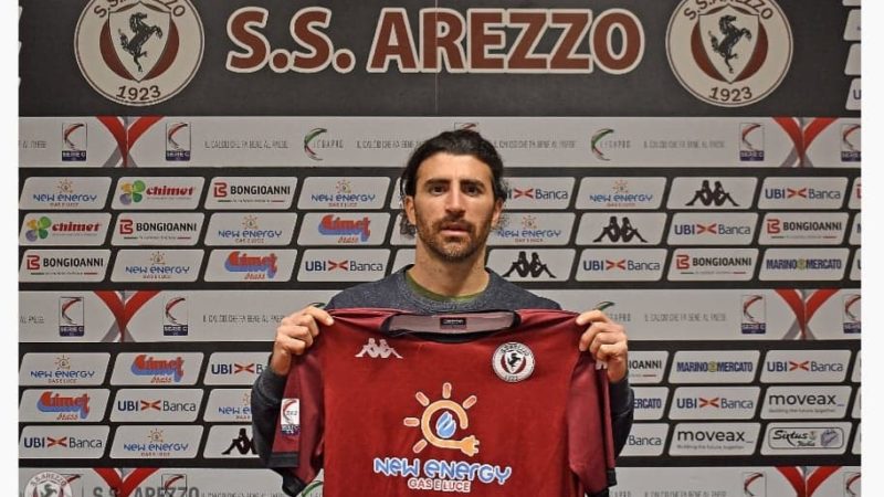 Arezzo: il ritorno del centrocampista Matteo Serrotti