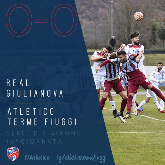 Serie D: buon pari per il Fiuggi in casa del Giulianova