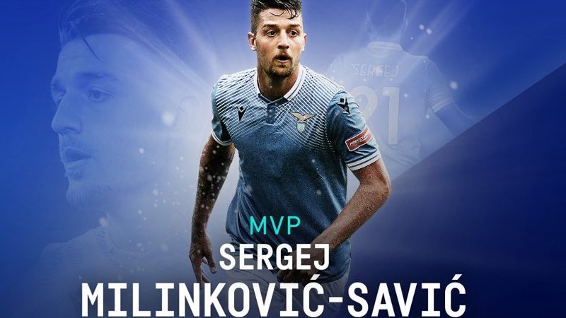 Lazio | Sergej Milinkovic-Savic MVP di gennaio per la Lega Serie A