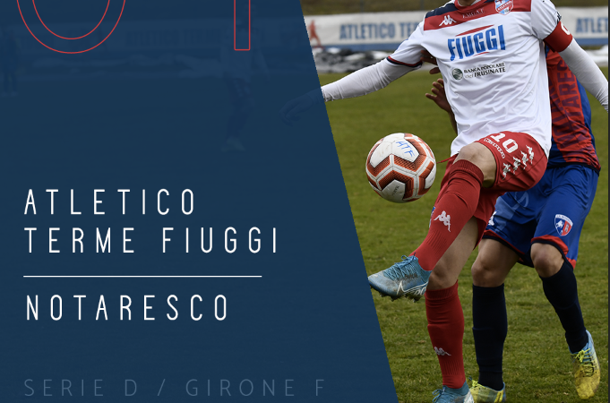 Serie D, Atletico Fiuggi: per i termali sconfitta di misura col Notaresco