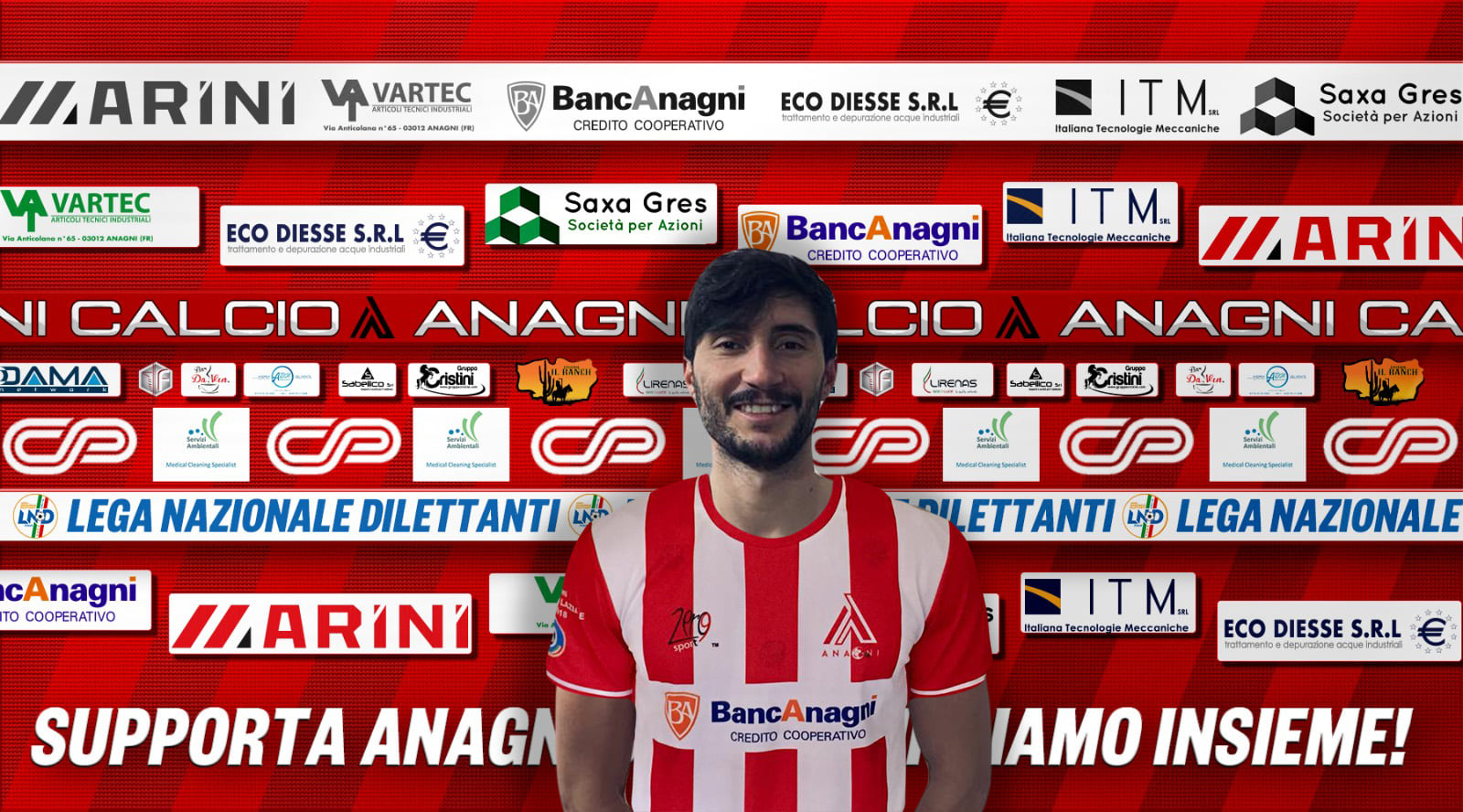 Eccellenza, Città di Anagni: il gradito ritorno di Simone Casalese