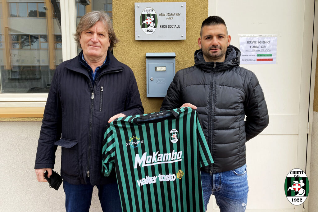 Dilettanti, Chieti: Antonio Aquilanti è un nuovo giocatore neroverde