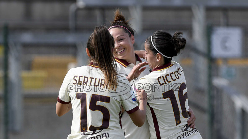 Serie A Femminile | Successo per la Roma, Senturini e Bonfantini piegano San Marino