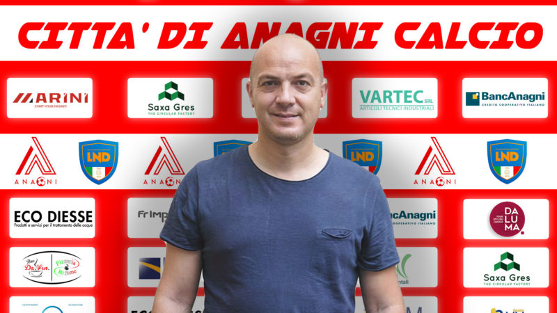 Eccellenza, Città di Anagni: Tersigni è il nuovo allenatore