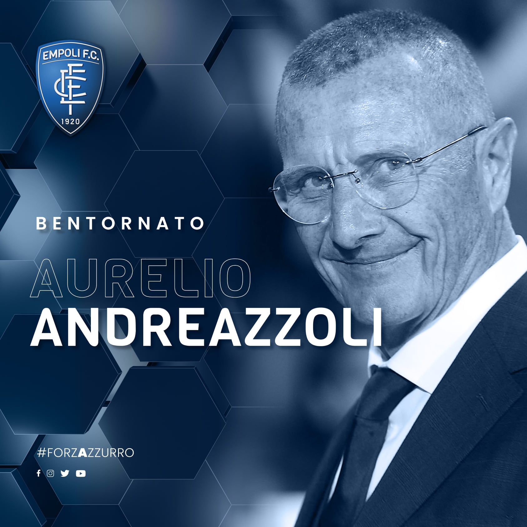 Serie A, Empoli: il ritorno in panchina di Aurelio Andreazzoli