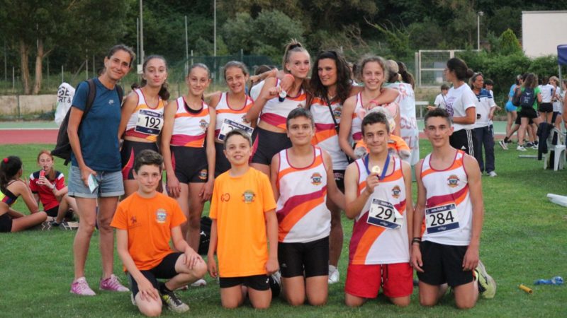 Atletica Frascati, quinto posto maschile e nono femminile nel campionato regionale di società Ragazzi
