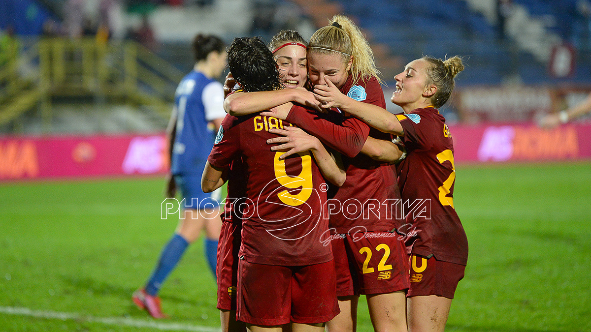 Champions League Femminile | Roma cinquina al Polten e passaggio ai quarti di finale
