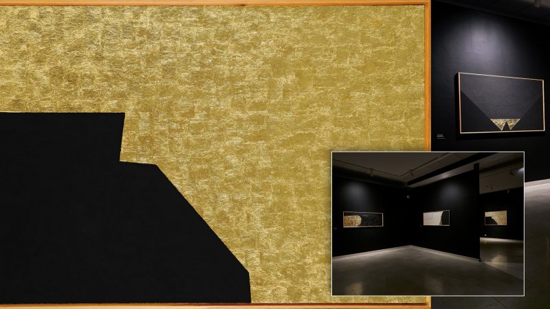 Nero e oro nelle opere di Burri in mostra al MAR di Ravenna
