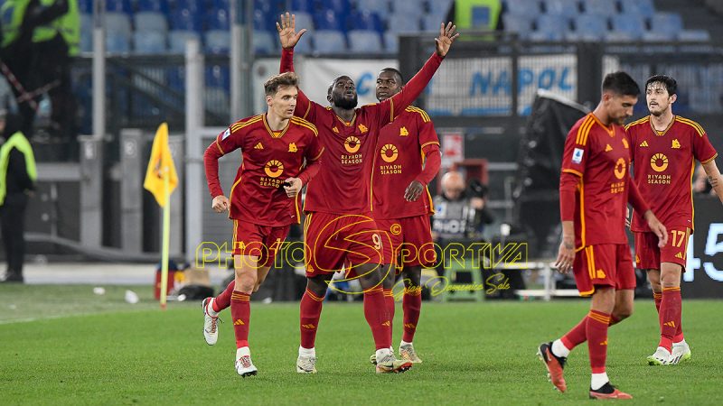 SERIE A | Tripudio giallorosso, la Roma batte 2-0 il Napoli con Pellegrini e Lukaku